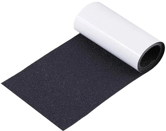 Protettore Antiscivolo Transparente - Protezione Autoadesiva per Piedi - Calzini Antiscivolo in Gomma - Protezione contro la Sostituzione - 10-10,2 cm di Larghezza - 100 cm di Lunghezza