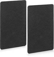 Matte antiscivolo da 2 pezzi, 10,6 x 5,9 pollici, mat antiscivolo universale per auto, dashboard, mattoncini antiscivolo per smartphone, telefoni cellulari, occhiali da sole, chiavi