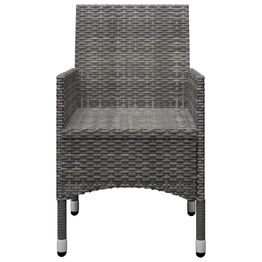 Set Mobili da Pranzo per Giardino 7 pz Grigio cod mxl 43792