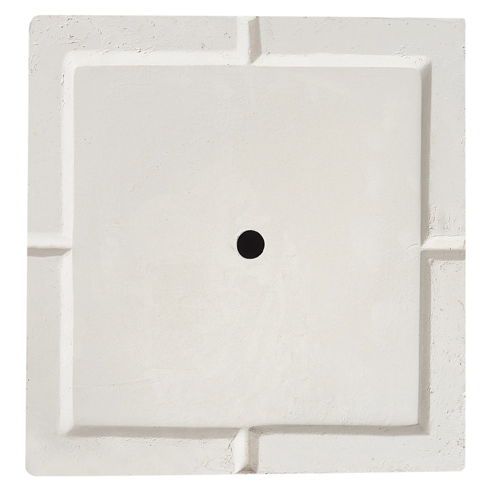 Vaso da Fiori Quadrato Beige chiaro 40x40x77 cm resistente ai raggi UV beige