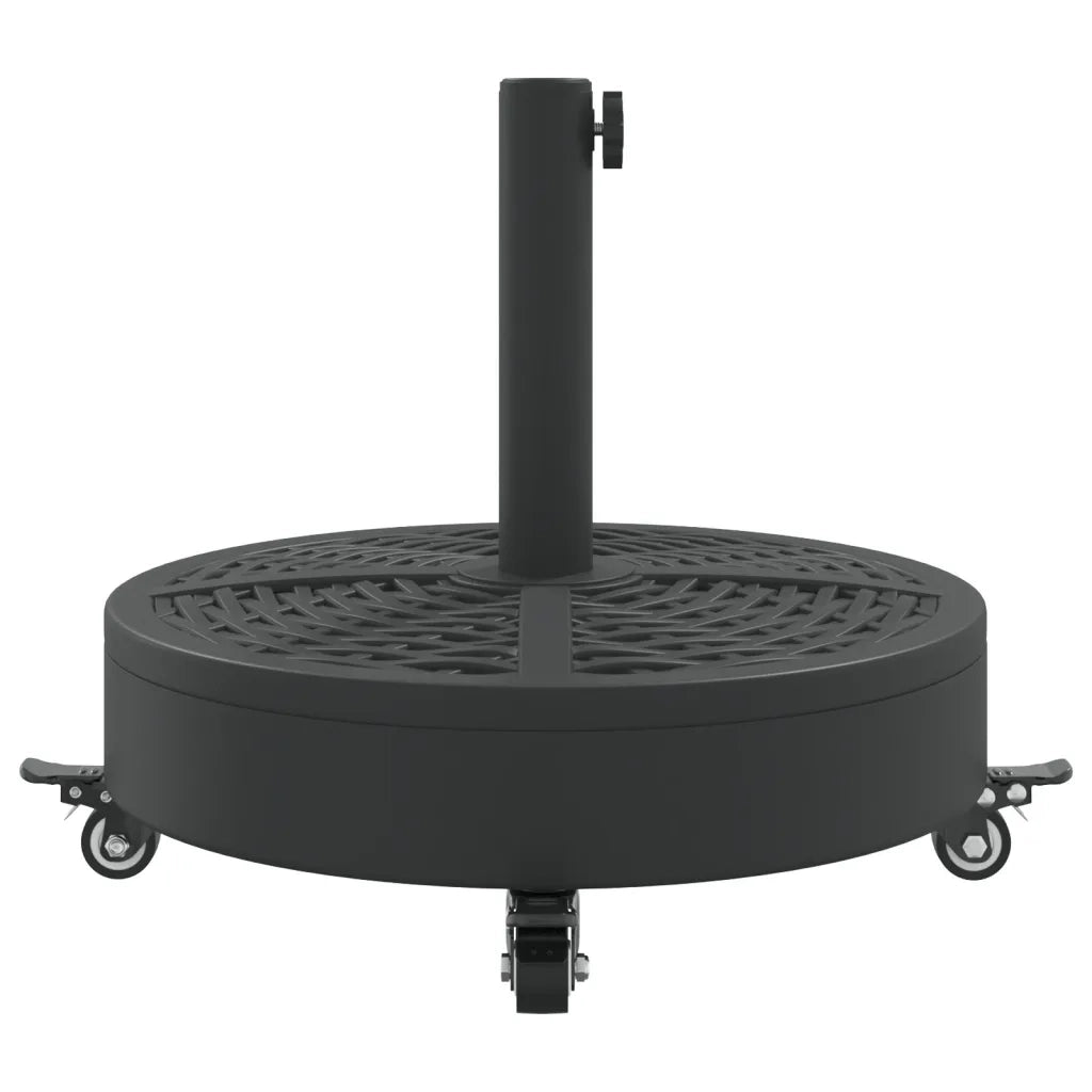 Base per Ombrellone con Ruote per Pali ?38/48 mm 27 kg Rotonda CFW2416488