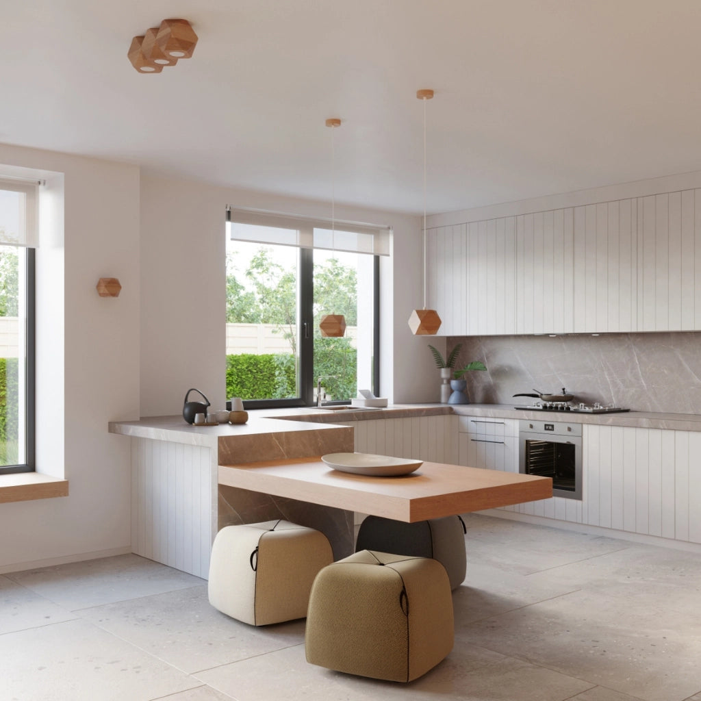 Faretto soffitto Pure Lume ARBORO legno chiaro GU10