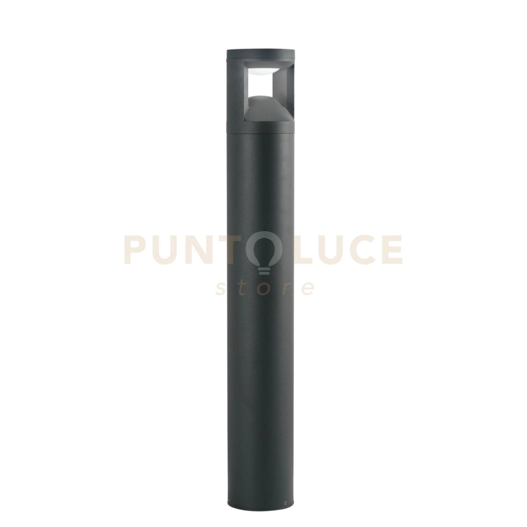 PALETTO ALTO LED WAMI ANTRACITE 12W 1530LM CCT 3000K / 4000K IP65 12X81CM
