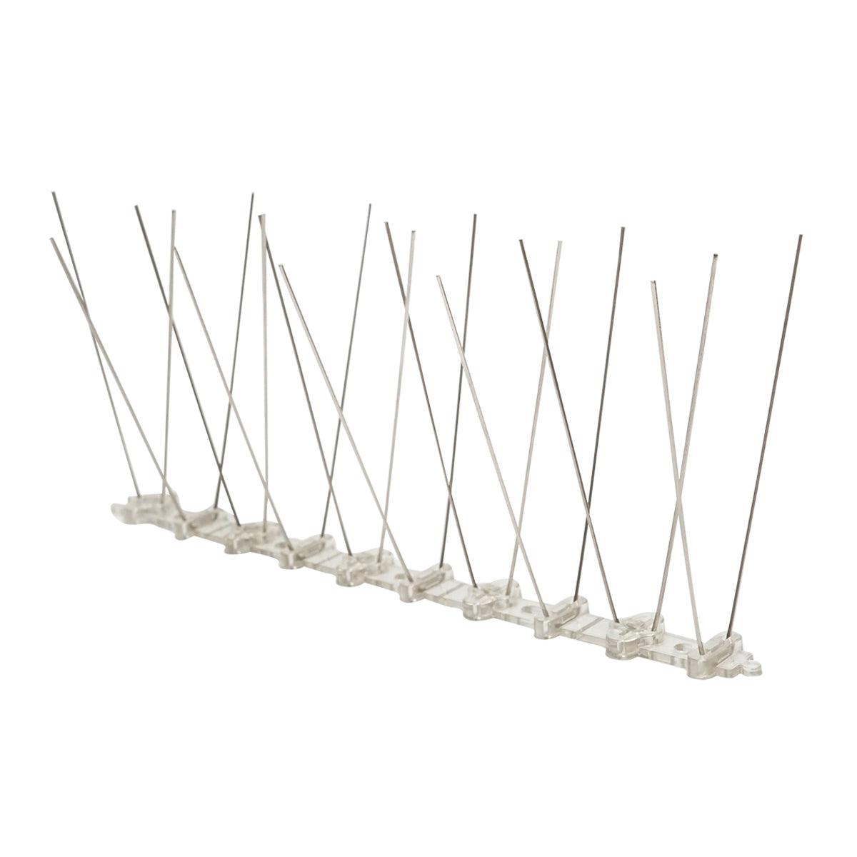 1 pz Dissuasore 250mm 10 punte, Dissuasori per Piccioni Punte Anti PICCIONI Striscia 250mm con 10 punte anti-uccelli