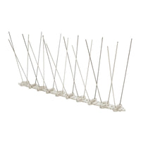 1 pz Dissuasore 250mm 10 punte, Dissuasori per Piccioni Punte Anti PICCIONI Striscia 250mm con 10 punte anti-uccelli