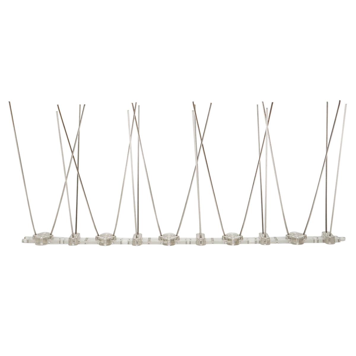 1 pz Dissuasore 250mm 10 punte, Dissuasori per Piccioni Punte Anti PICCIONI Striscia 250mm con 10 punte anti-uccelli