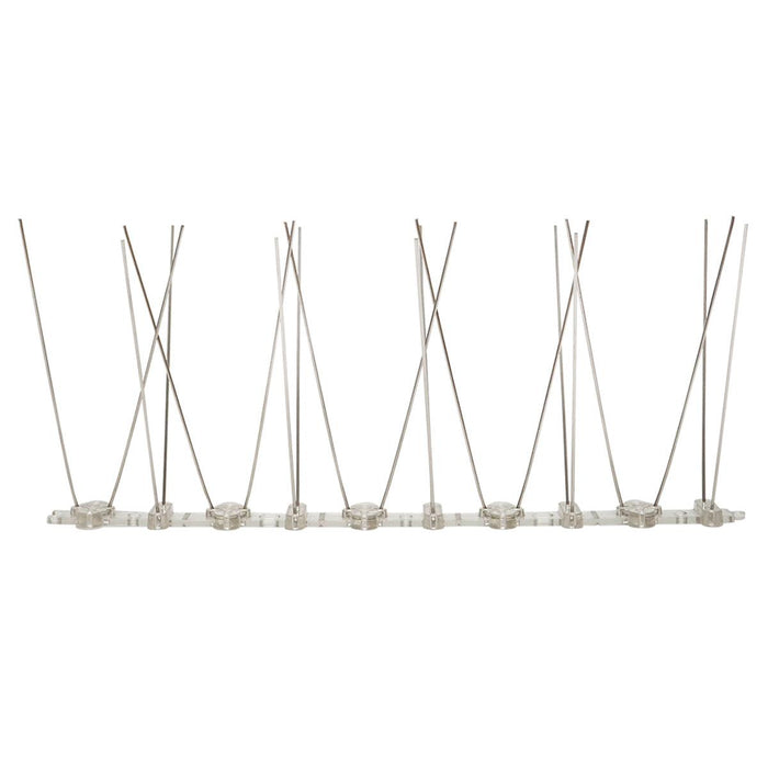 1 pz Dissuasore 250mm 10 punte, Dissuasori per Piccioni Punte Anti PICCIONI Striscia 250mm con 10 punte anti-uccelli
