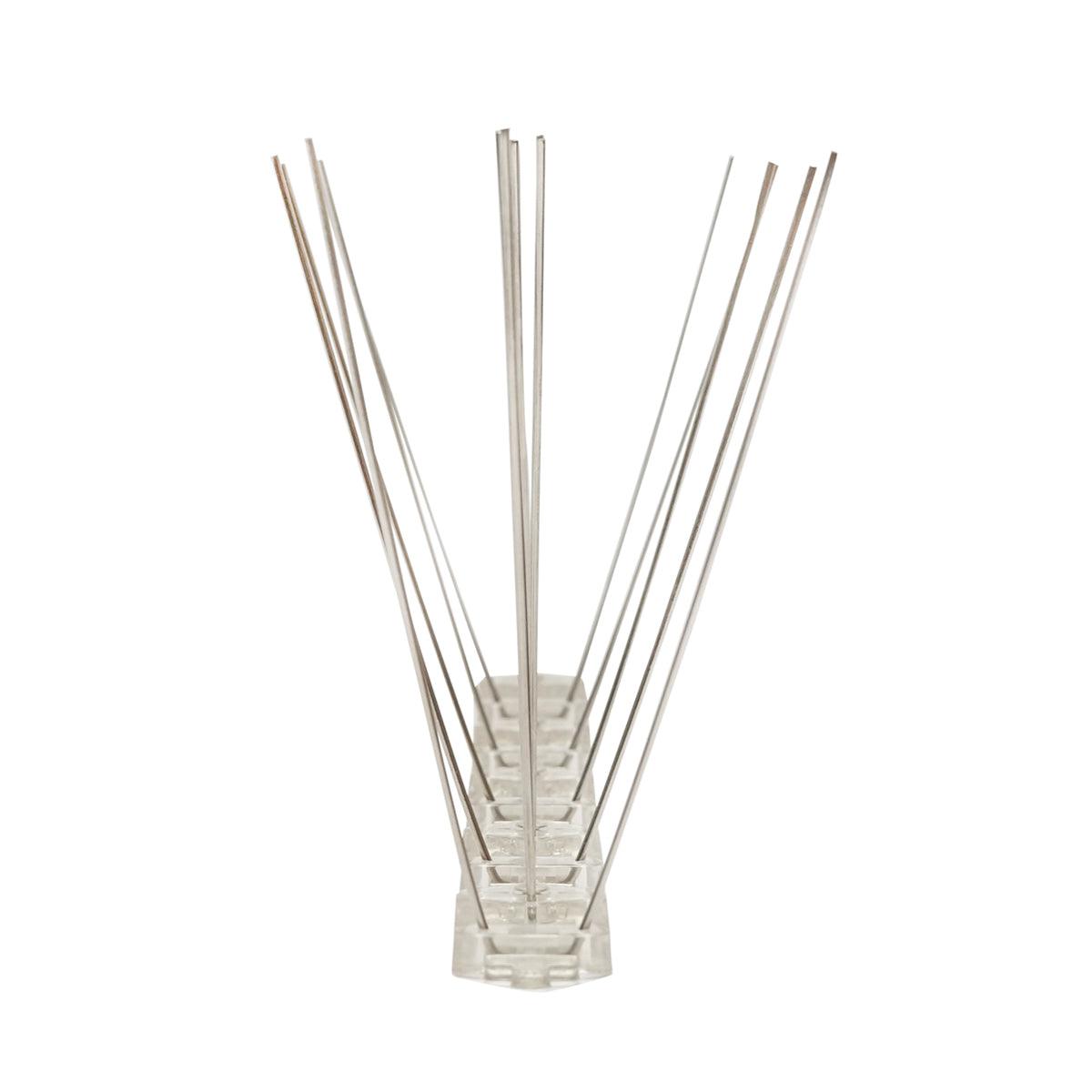 1 pz Dissuasore 250mm 10 punte, Dissuasori per Piccioni Punte Anti PICCIONI Striscia 250mm con 10 punte anti-uccelli