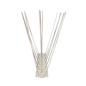 1 pz Dissuasore 250mm 10 punte, Dissuasori per Piccioni Punte Anti PICCIONI Striscia 250mm con 10 punte anti-uccelli