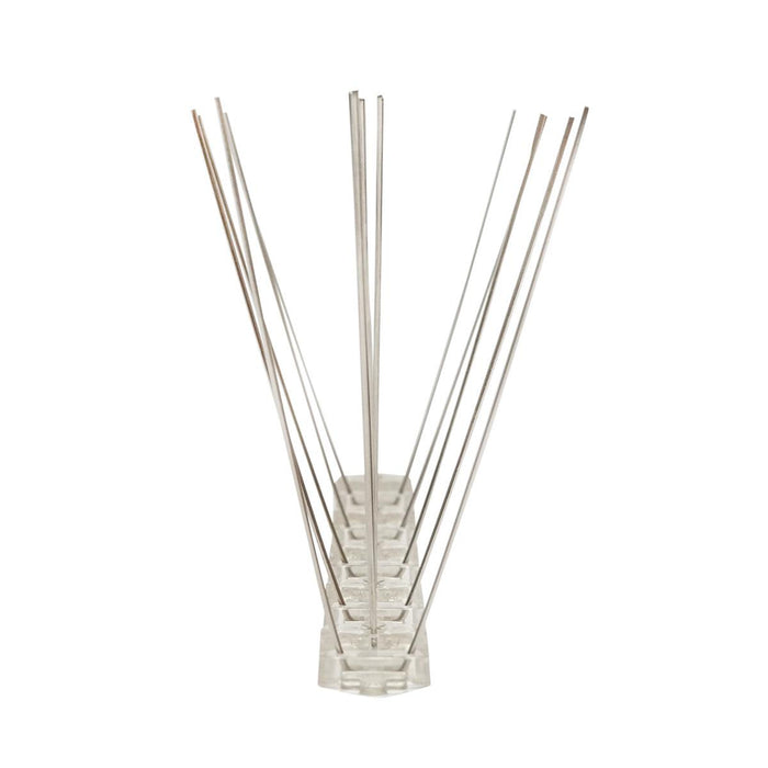 1 pz Dissuasore 250mm 10 punte, Dissuasori per Piccioni Punte Anti PICCIONI Striscia 250mm con 10 punte anti-uccelli