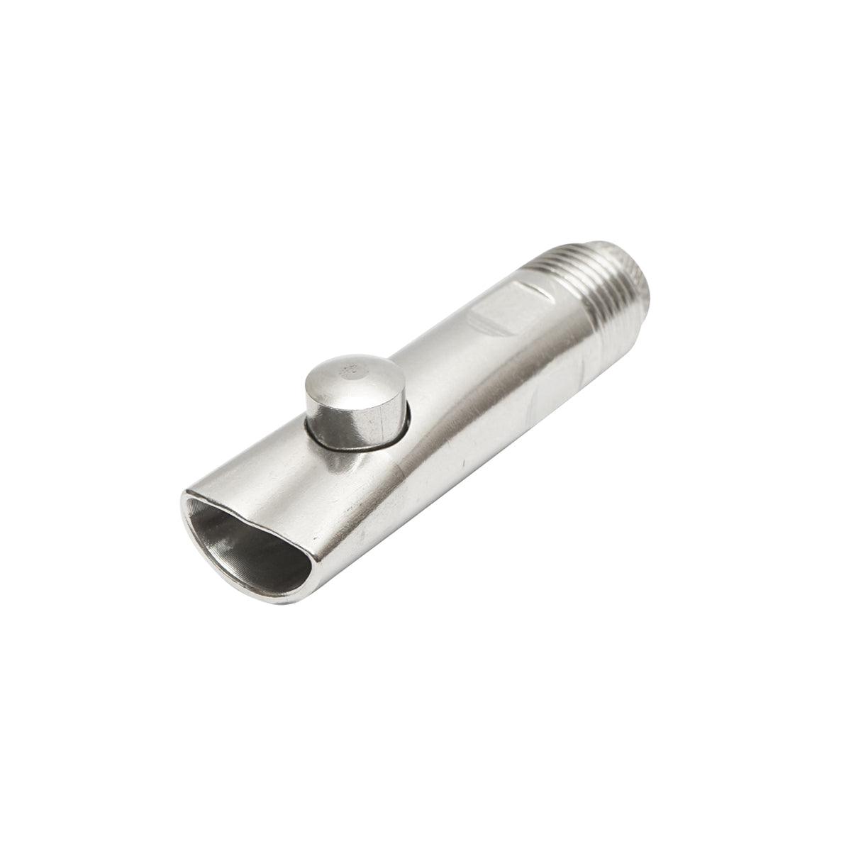 Abbeveratoio Automatico capezzolo bevitore ciuccio per suini bovini ovini in Acciaio Inossidabile 85x21mm M20
