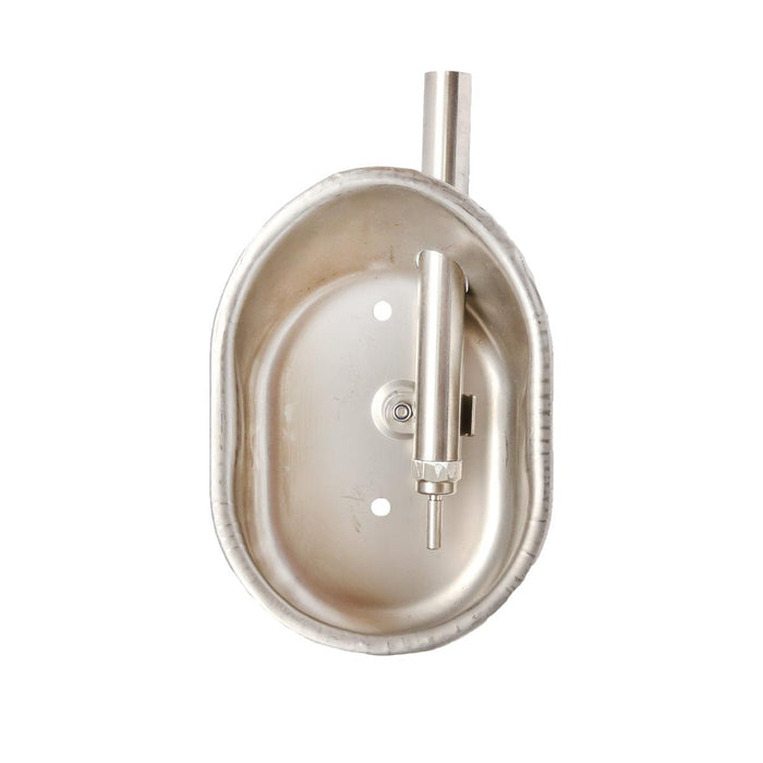 Abbeveratoio in Acciaio Inox Per Suini 280x145x85mm Breckner Germany