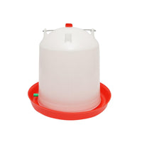 Abbeveratoio per Pollame da 14L, Adatto per Galline, Anatre, Oche, Conigli, Piccioni, Cuculli, Pappagalli, Cavi