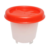 Abbeveratoio per Pollame da 14L, Adatto per Galline, Anatre, Oche, Conigli, Piccioni, Cuculli, Pappagalli, Cavi