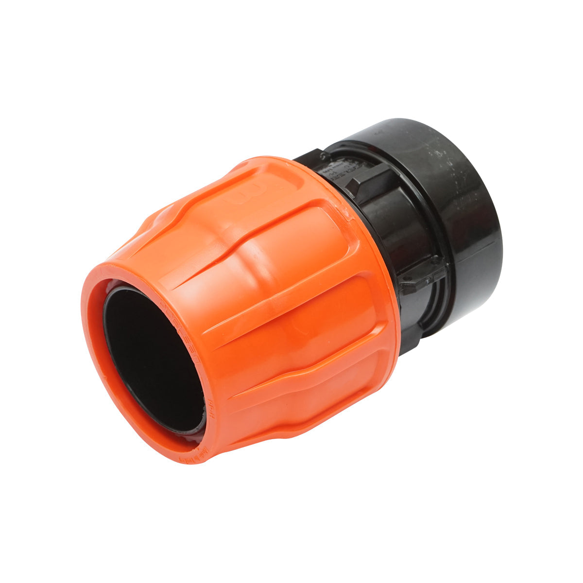 Adattatore Layflat con olandese D75x75mm con filettatura interna, PN6 Poelsan.