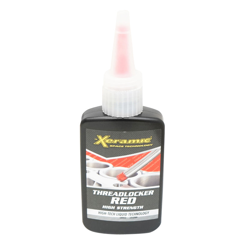 Adesivo bloccante, sigilla filetti, rosso con Xeramic ad alta resistenza