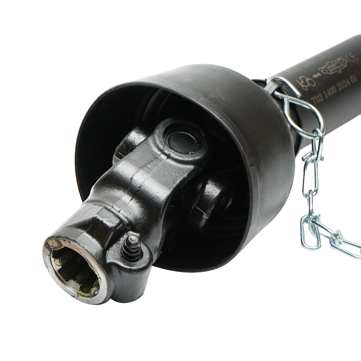 Albero cardanico Cardano 1400 mm T2 croce 23,8x61,3 (tubo triangolare) 1 3/8 Z=6