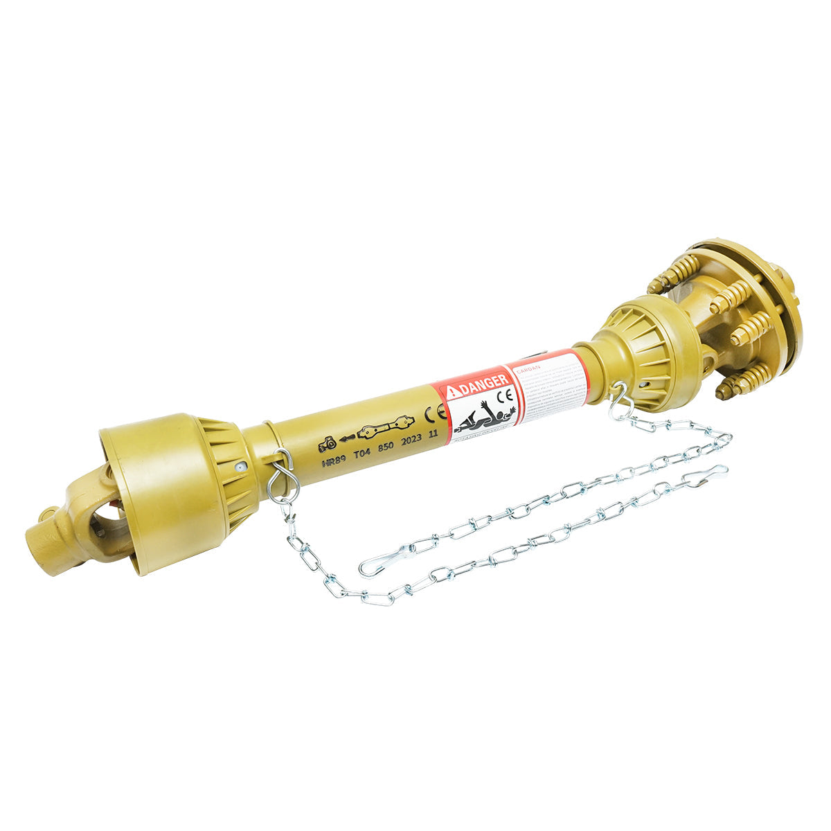 Albero cardanico Cardano 850 mm T4 con frizione per macchine da almeno 35 HP