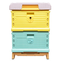 Alveare in plastica per 4 telai 600x510x355mm