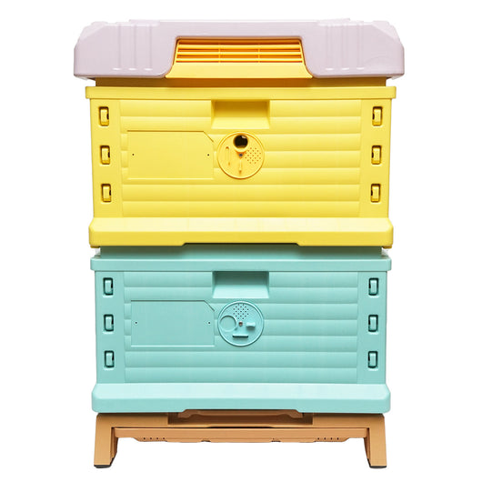 Alveare in plastica per 4 telai 600x510x355mm