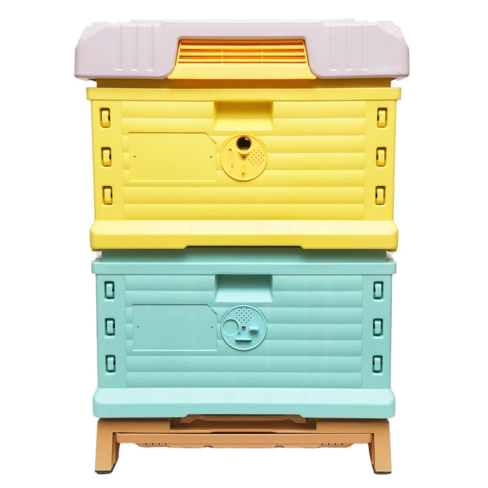 Alveare in plastica per 4 telai 600x510x355mm