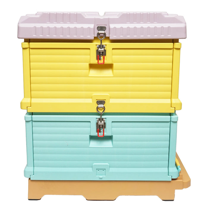 Alveare in plastica per 4 telai 600x510x355mm