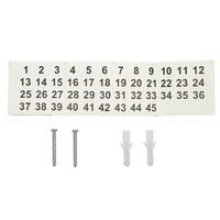 Armadietto metallico per 45 chiavi 300x240x75mm