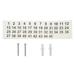 Armadietto metallico per 45 chiavi 300x240x75mm