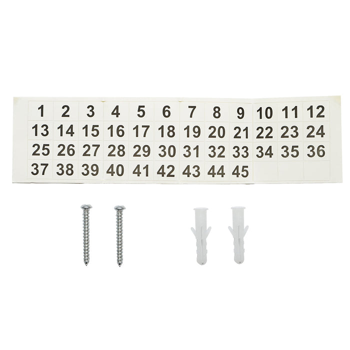 Armadietto metallico per 45 chiavi 300x240x75mm