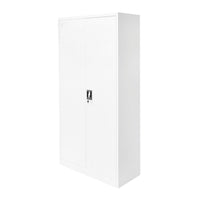 Armadio metallico 1800x900x400mm con 2 ante sicure, 4 ripiani, grigio Breckner Germany