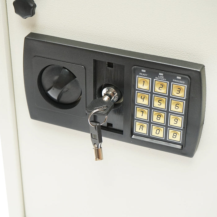 Armadio metallico sicuro per chiavi con codice elettronico 300x450x100mm
