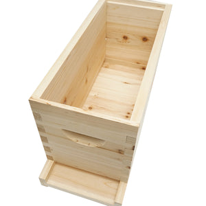 Arnia orizzontale in legno per api, , 5 telai, dimensioni 505x230x245 mm