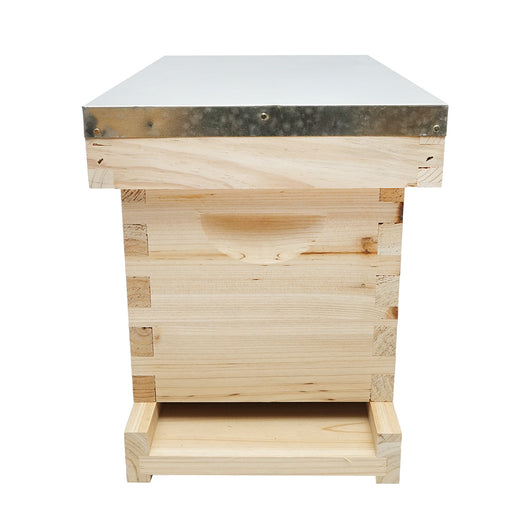 Arnia orizzontale in legno per api, , 5 telai, dimensioni 505x230x245 mm