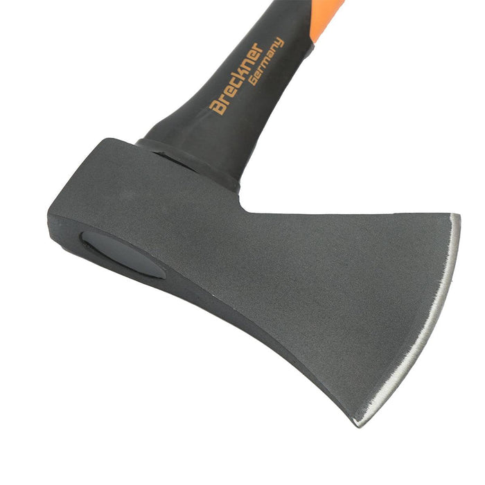 Ascia 1000g con Manico in Fibra di Vetro 430 mm. e Lama in acciaio Ascia da Taglio Universale con Manico in Fibra di Vetro Ascia/Scure/Accetta Manico in Fibra di Vetro Breckner Germany