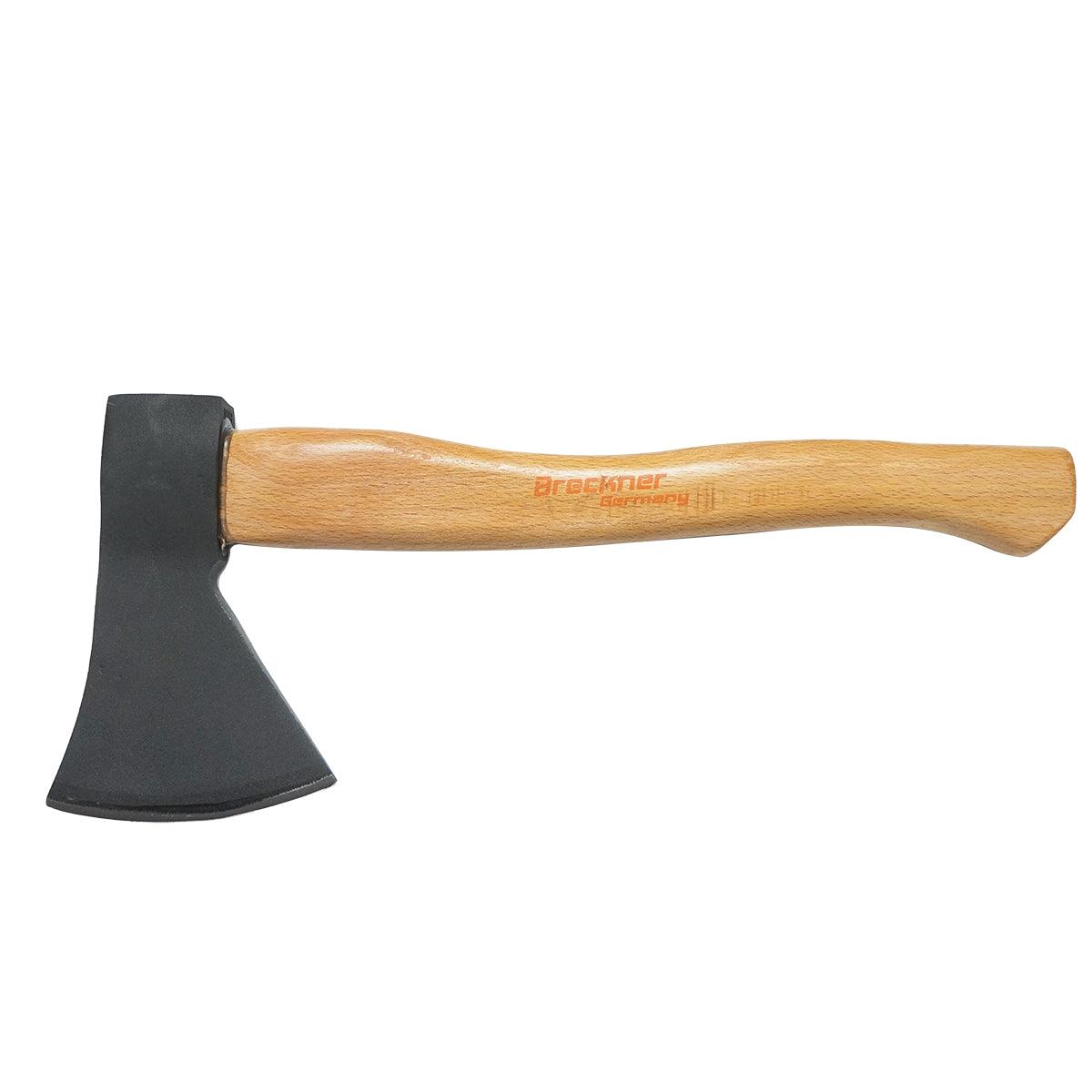 Ascia 800g Lama Acciaio Manico in Legno 380mm. Ascia da Taglio Universale con Manico in Legno, Scure Accetta Ascia Manico in Legno Lama Acciaio Breckner Germany
