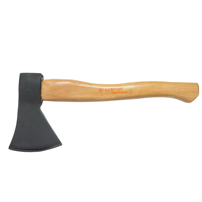 Ascia 800g Lama Acciaio Manico in Legno 380mm. Ascia da Taglio Universale con Manico in Legno, Scure Accetta Ascia Manico in Legno Lama Acciaio Breckner Germany