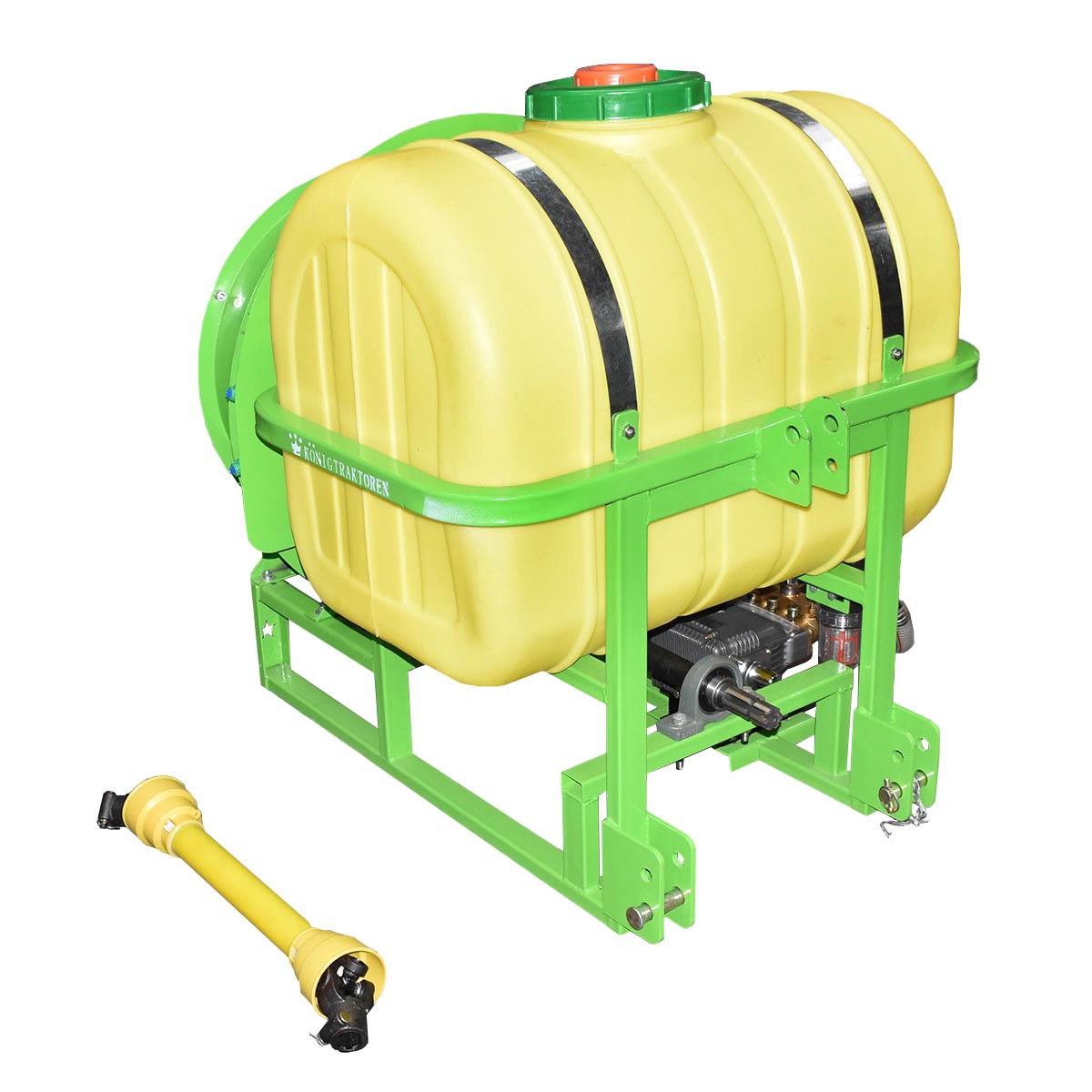 Atomizzatore con capacità serbatoio 300L con cardano  Atomizzatore portato per trattore