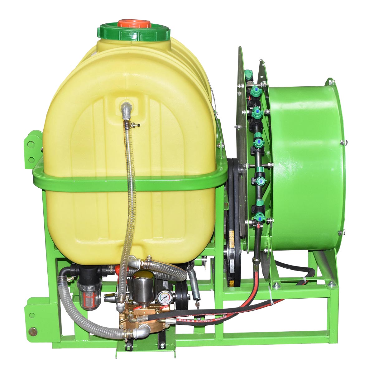 Atomizzatore con capacità serbatoio 300L con cardano  Atomizzatore portato per trattore