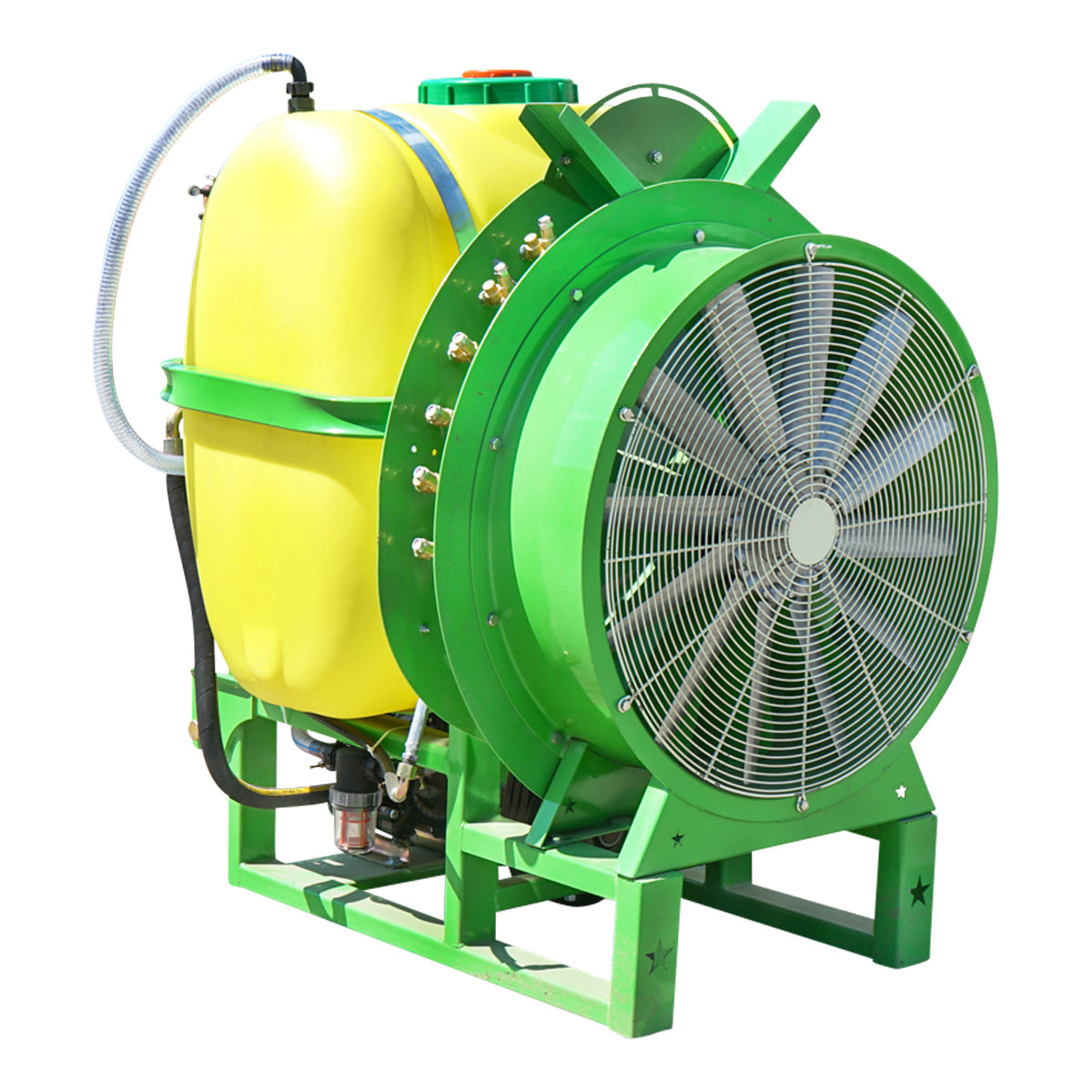 Atomizzatore con capacità serbatoio 400L, 12 ugelli in rame e cardano incluso ATOMIZZATORE PORTATO PER TRATTORE