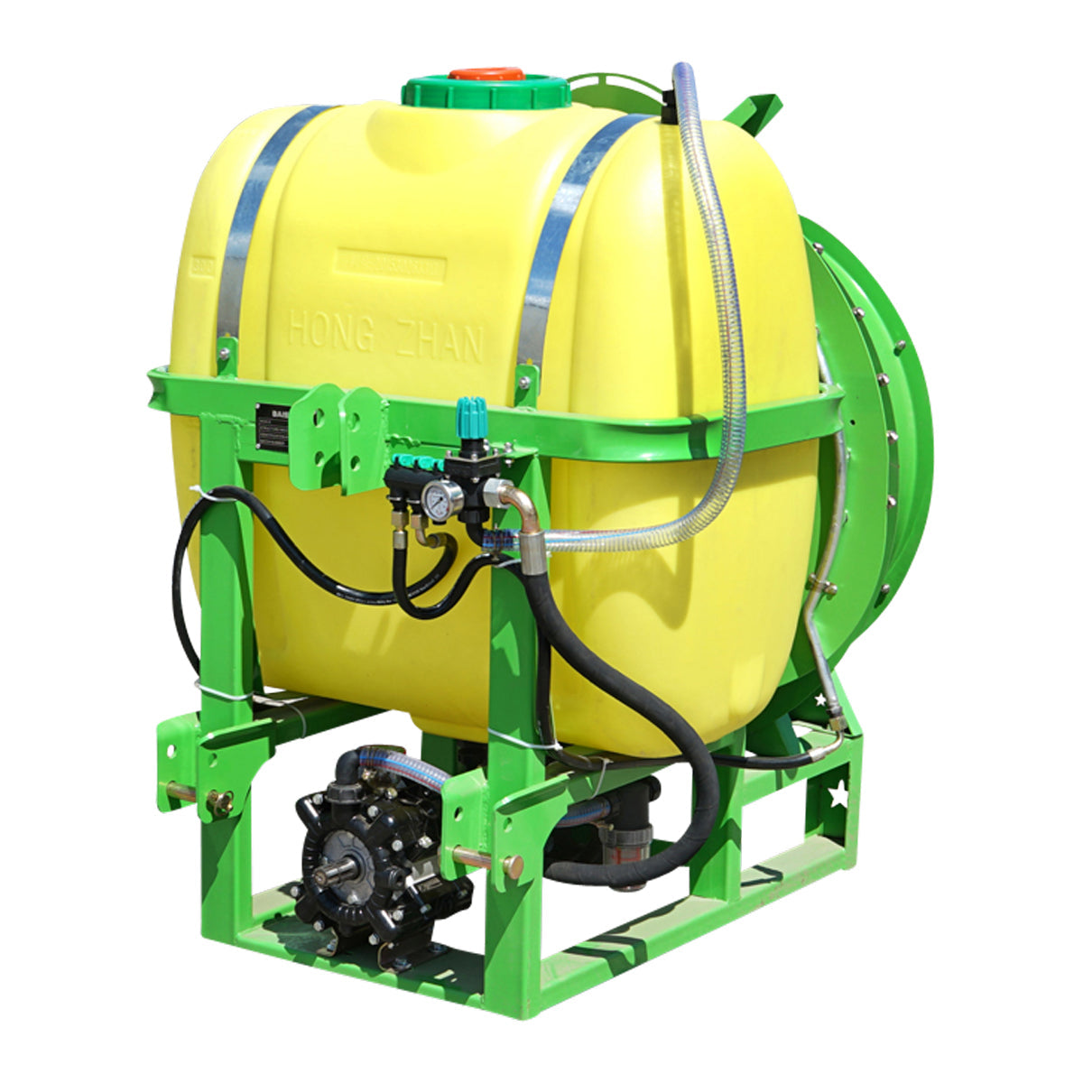 Atomizzatore con capacità serbatoio 400L, 12 ugelli in rame e cardano incluso ATOMIZZATORE PORTATO PER TRATTORE