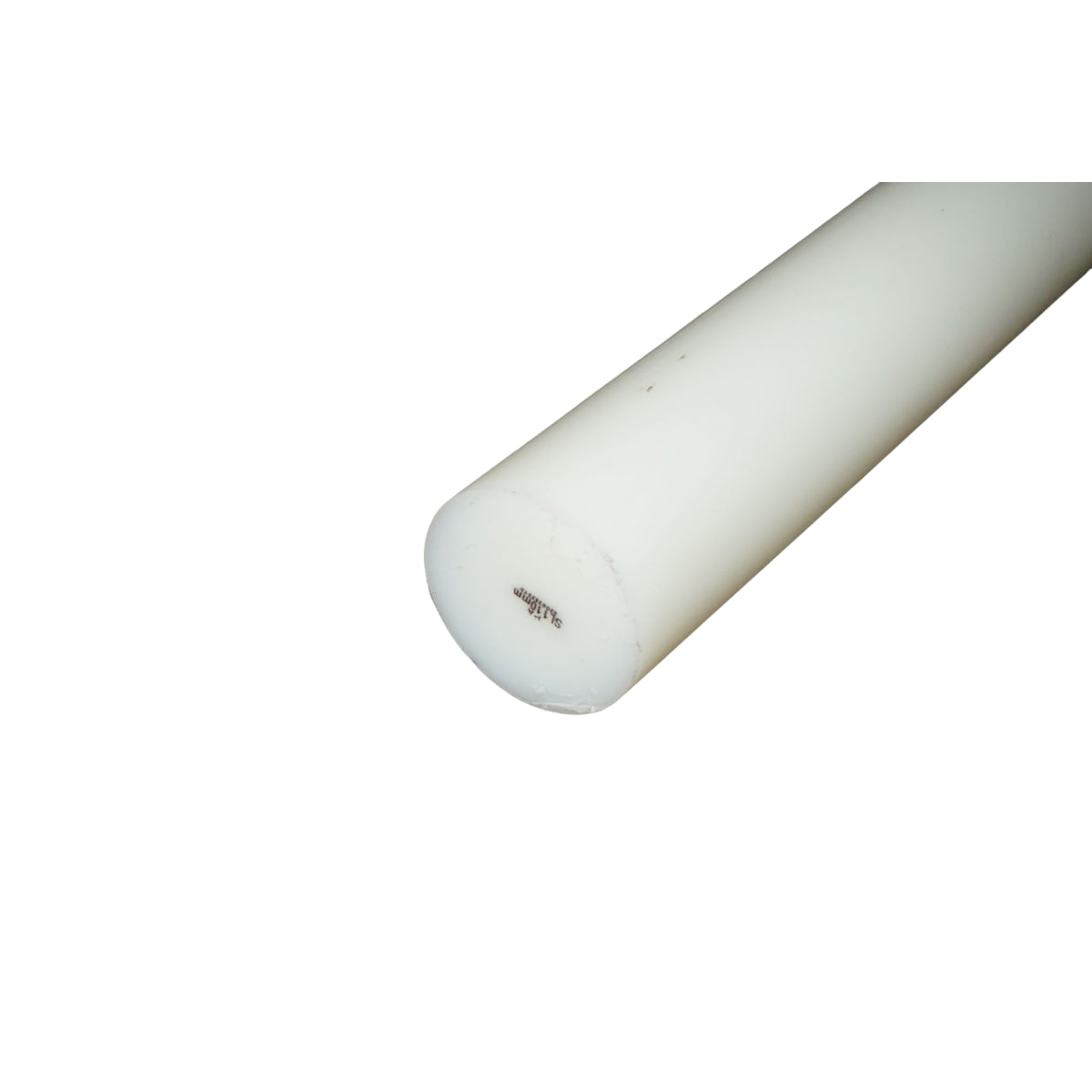 Barra di poliammide PA6 bianca 1000x110mm 11.9 Kg