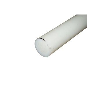 Barra di poliammide PA6 bianca 1000x120mm 14.4 Kg