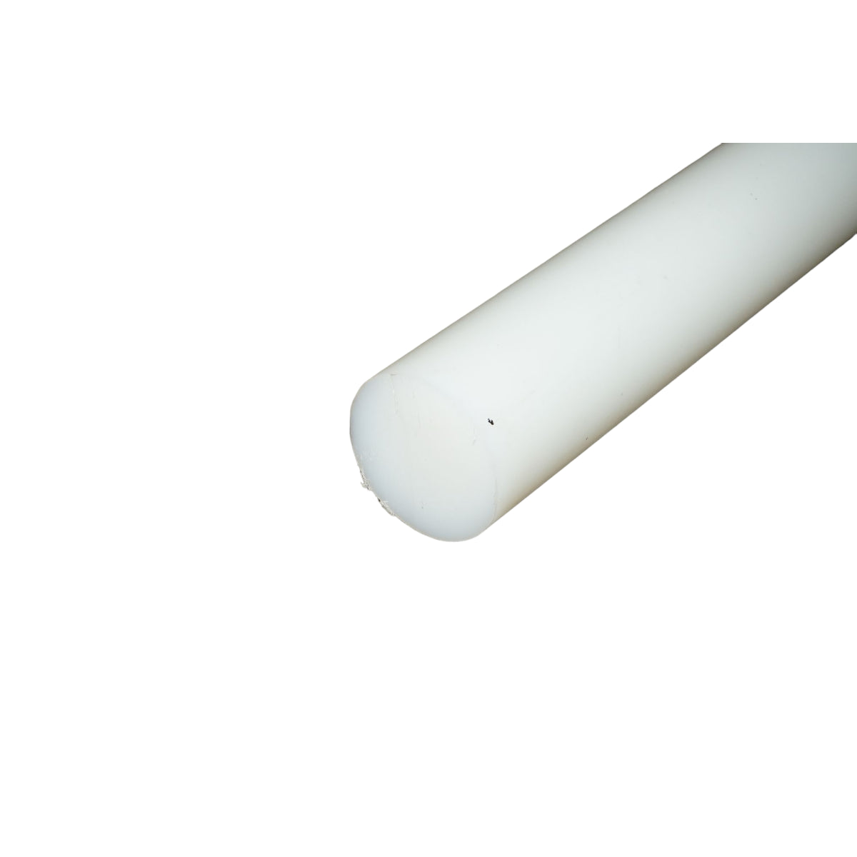 Barra di poliammide PA6 bianca Fi 90x330mm, 2.63 Kg