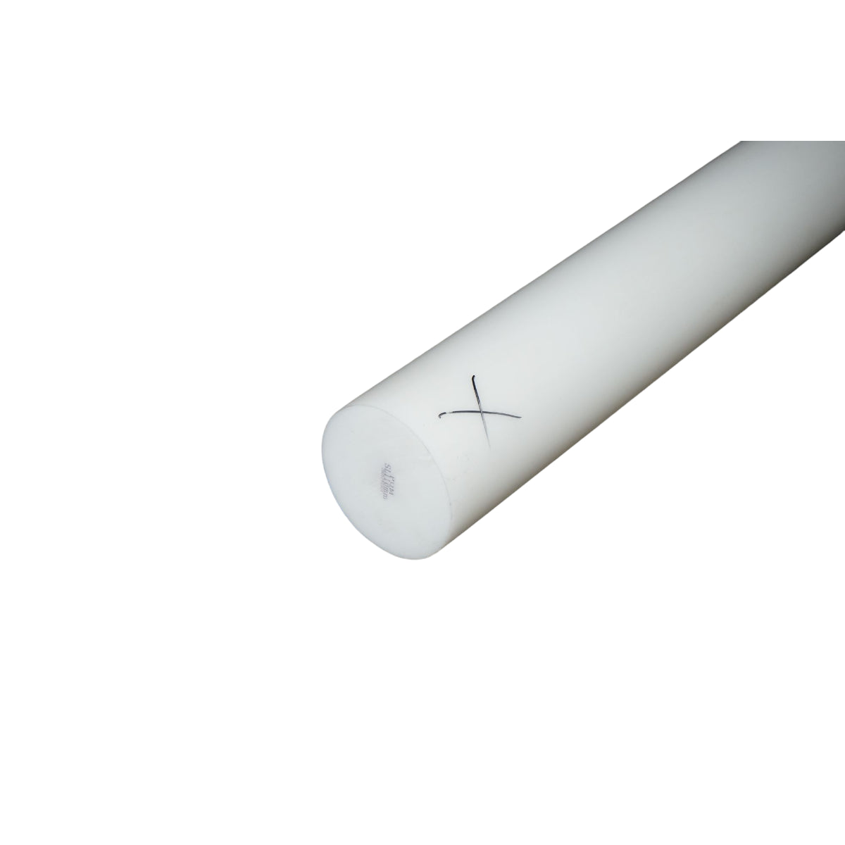 Barra di poliammide, poliossimetilene-poliacetale POM bianca 1000x160mm 30.5 Kg