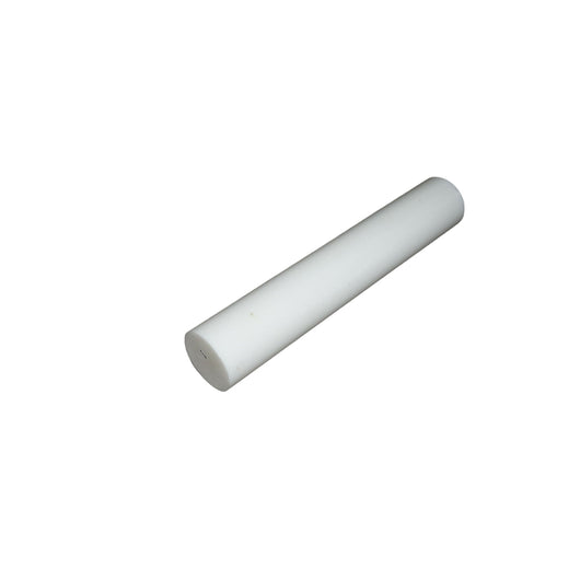 Barra di poliammide, poliossimetilene-poliacetale POM bianca 1000x180mm 40.1 Kg.