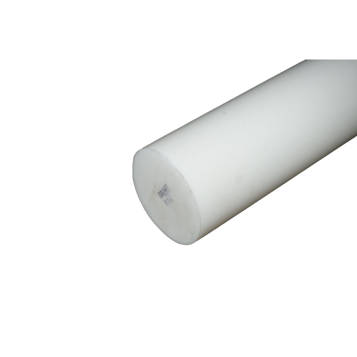 Barra di poliammide, poliossimetilene-poliacetale POM bianca 1000x180mm 40.1 Kg.