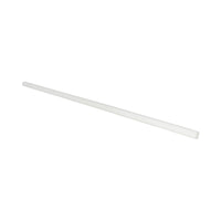 Barra di poliammide, poliossimetilene-poliacetale POM bianca 1000x25mm 0.75 Kg