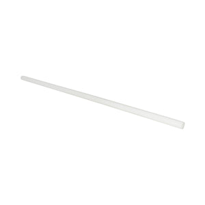 Barra di poliammide, poliossimetilene-poliacetale POM bianca 1000x25mm 0.75 Kg