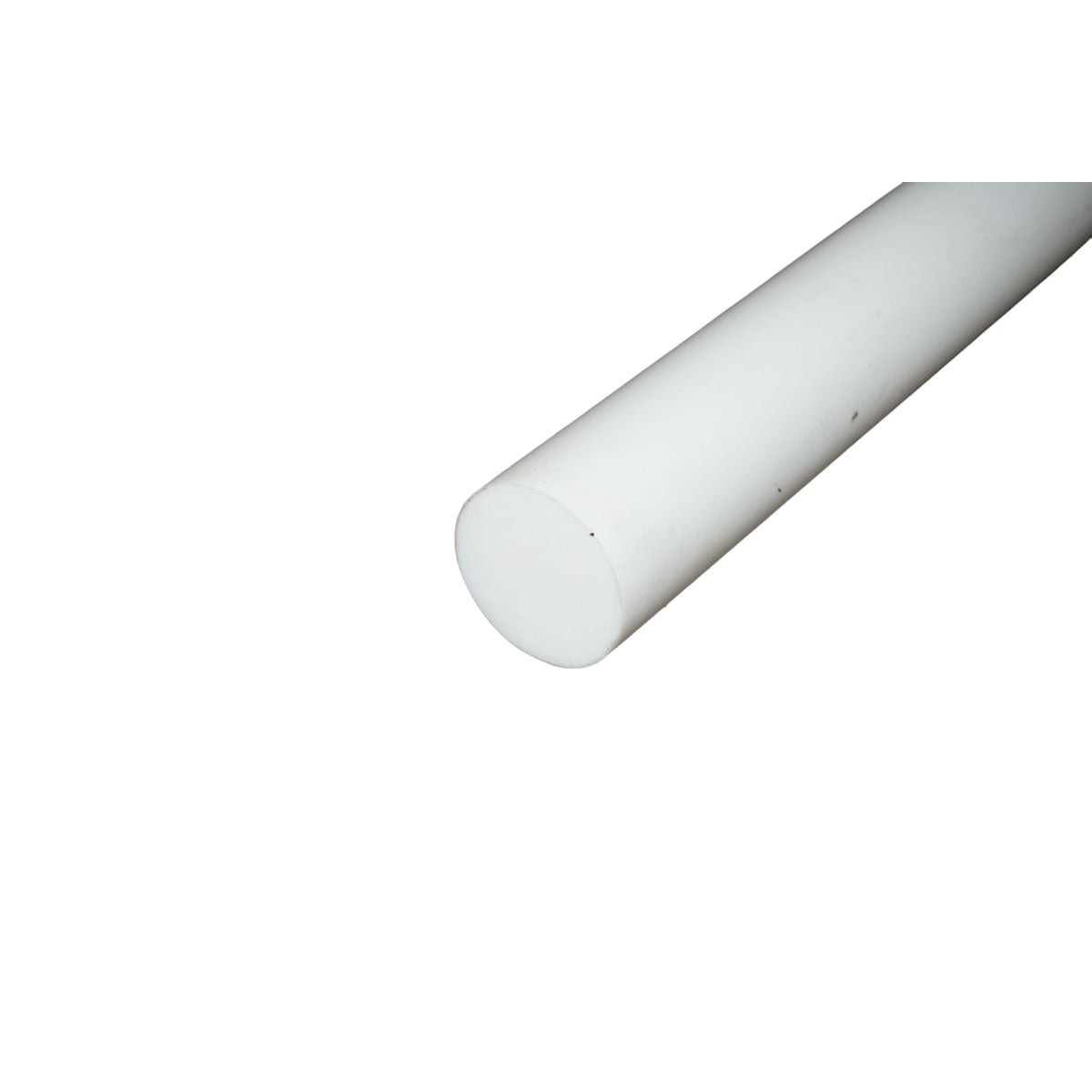 Barra di teflon PTFE, politetrafluoroetilene bianca 100x1000mm 18.50 Kg.