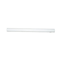 Barra di teflon PTFE, politetrafluoroetilene bianca 100x330mm 6.15 Kg.